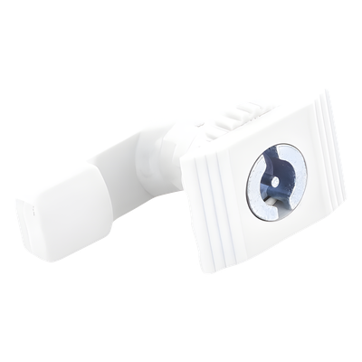 Cerradura de Reemplazo para Gabinete / Núcleo Metálico / Rosca 21.80 mm / Incluye Contratuerca / Uso Industrial y Comercial