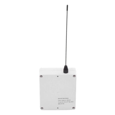 Transmisor Inalámbrico / 2 Contactos Secos NA / Alcance 2500 m (8202.1 ft) / 433.92 MHz / Antena 190 mm / -20°C a +80°C
