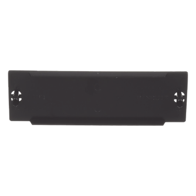 Placa Ciega / Reserva Espacio Paneles Fibra Óptica / TIA/EIA-568-C.3 / Color Negro
