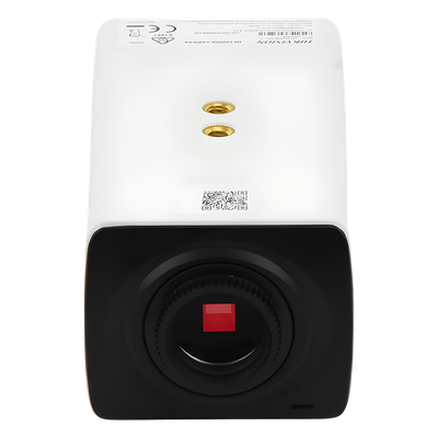 Cámara Box IP / 2 MP / Ultra Baja Iluminación 0.005 lux / WDR 120 dB / PoE 802.3af / 12 Vcc / Micro SD 128 GB
