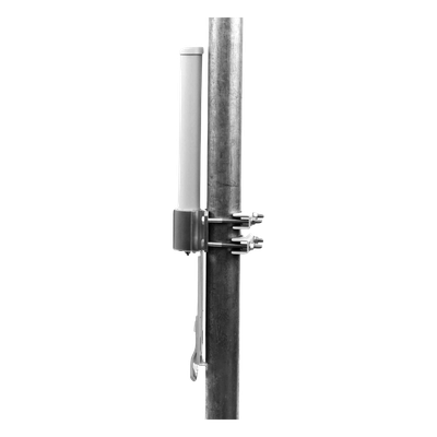 Antena Omnidireccional / 360° Azimutal / 5 GHz (5.45-5.85 GHz) / 10 dBi / Dual Polaridad MIMO 2x2 / Resistencia Viento 200 km/h (124.3 mph)