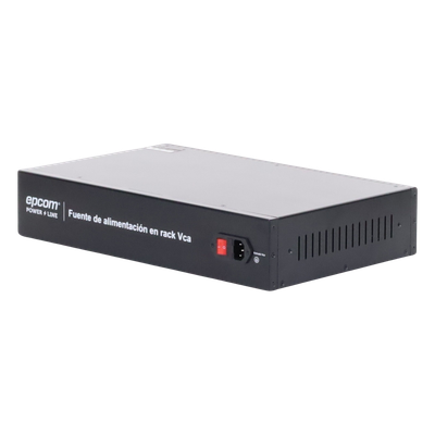 Fuente de Alimentación RACK / 16 Puertos / 480 W / 24 Vca / 20 A Total / 1.25 A Administrado por Canal / 19"