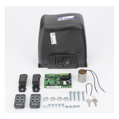 Motor para Puerta Corrediza / Hasta 350 kg / Velocidad 17 m/min (55.8 ft/min) / 20 Ciclos Diarios / IP44 / 127 VAC