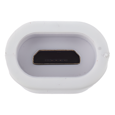 Adaptador de Conexión / Micro USB a USB-C / Compatible Panel Solar y Cámara Batería / Plástico Resistente