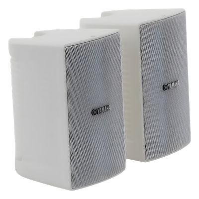 Altavoz de Montaje en Pared / 2 Vías / Woofer 4 in / Tweeter 1 in / IPX3 / 8 Ohms / 70/100V / Color Blanco / Par
