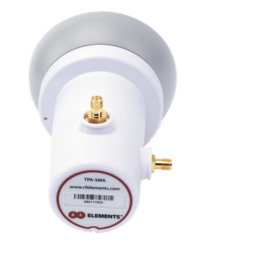 Adaptador TwistPort / Conector RP-SMA / Banda ultra-ancha 5180-6400 MHz / Polarización dual H+V / Diseño sin cables internos