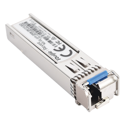 Transceptor SFP Industrial / BIDI Monomodo / 1 Gbps / 20 km (65616.80 ft) / TX 1310 nm / RX 1550 nm / Hot Swapping / -40° a 85° C