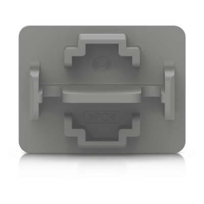 Cubierta Protectora RJ45 / 24 Piezas / Policarbonato / Sin Herramientas / Diseño UniFi