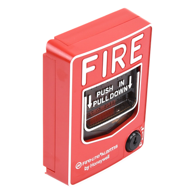 Estación Manual de Alarma Contra Incendio / Doble Acción / Cerradura con Llave / Montaje en Superficie o Empotrado / UL 38