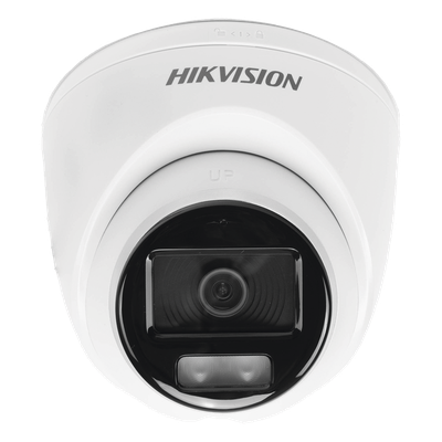 Cámara Turret TURBOHD / 3K 5 Megapixel 16:9 / Color 24/7 / Luz Blanca 40 m (131.2 ft) / Micrófono Integrado / IP67 / 4 Tecnologías / dWDR