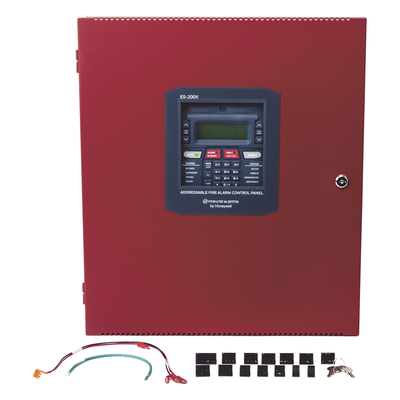 Panel de Control de Alarma Contra Incendio Direccionable / 50 Dispositivos en Lazo SLC / Comunicador Dual POTS/IP / 2 NAC Clase A/B / Pantalla LCD 80 Caracteres