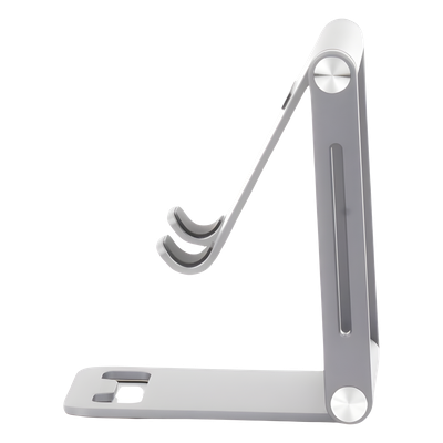Soporte para Teléfono Celular / Aluminio / Ajustable / Plegable / 4.7'' a 7.9'' / Antideslizante