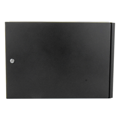 Gabinete Metálico para DVR/NVR / Acero Calibre 20 / 525x180x677 mm / Chapa con Llave / Compatible Ventilador 120 mm / Fijación Mesa o Escritorio