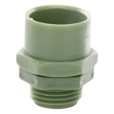 Conector para Tubería Conduit Pesado / 1/2" (13 mm) / PVC Rígido / Autoextinguible / Norma NMX-E-012