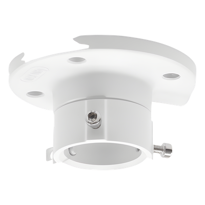 Montaje de Techo para Domo PTZ / Aleación de Aluminio / Diámetro 116.5 mm / Peso 380 g / Color Blanco