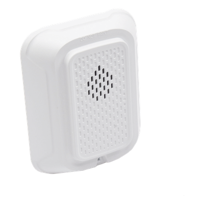 Sirena de Pared para Notificación de Incendio / 12/24 Vcc Automático / 88+ dB(A) / Montaje en Caja Eléctrica / Serie L