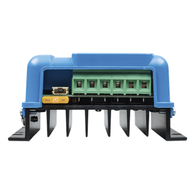 Controlador de Carga Solar MPPT / 20 A / 12/24/48 Vcc Automático / Eficiencia 98% / Rango -30°C a 60°C (-22°F a 140°F) / VE.Direct