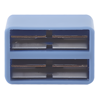 Clip de Puente / 1 Par / Regletas S66 / Enchufes SA-1 / Color Azul / Plástico Resistente