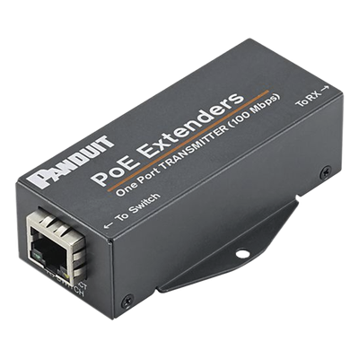 Extensor PoE/PoE+ / 610 m (2000 ft) / 10/100 Mbps / Cat5e/Cat6 / -40°C a 70°C / RJ45