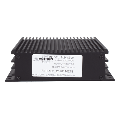 Convertidor DC-DC / Entrada 22-32 VDC / Salida 13.8 VDC 20 A / 5 x 16 x 18 cm (1.97 x 6.3 x 7.09 in)