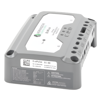Controlador de Carga Solar PWM / 30 A / 12/24 Vcc Auto-detección / Protección 1500 W / Indicadores LED