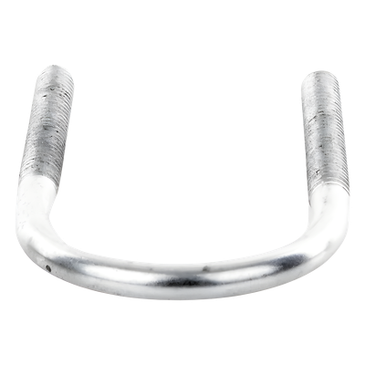 Abrazadera Tipo U / 1 pulgada / Acabado Electro Zinc / Sin Tuercas Ni Arandelas