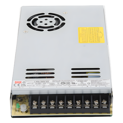 Fuente de Poder Conmutada / 350W / 24Vcc / 14.6A / Entrada Seleccionable 100-120V o 200-240V / 115x30x215 mm (4.5x1.2x8.5 in)