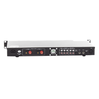 Amplificador de Audio / 2 x 60W / 4-8Ω / Bluetooth USB SD / Efectos Delay Echo Repeat / 1.59 x 0.69 x 0.14 ft