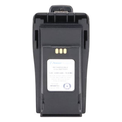 Batería Li-Ion / 2200 mAh / 7.2V / IP67 / MIL-STD-810G / 300 Ciclos / -20°C a +60°C