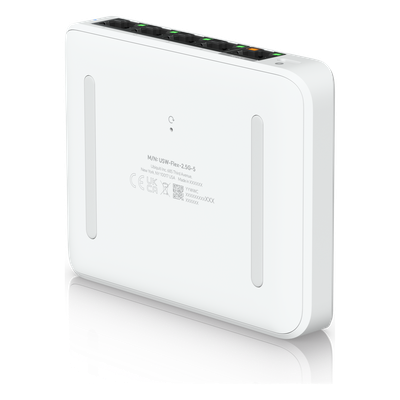 Switch administrable / 5 puertos 2.5G / PoE o USB-C / 25 Gbps / Compacto 4.6 x 3.5 x 0.8'