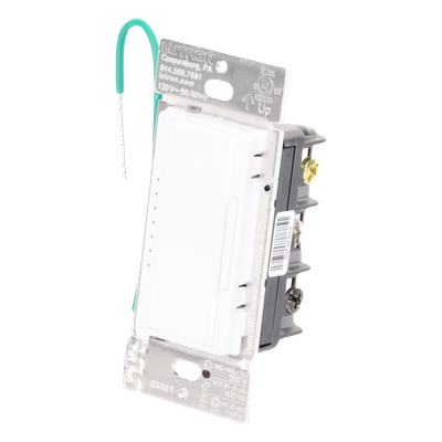 Atenuador de Pared Maestro RF PRO / 250 W LED / 500 W Incandescente / Fase Seleccionable / Neutro Opcional / RadioRA 2 y 3 / RF 431-437 MHz