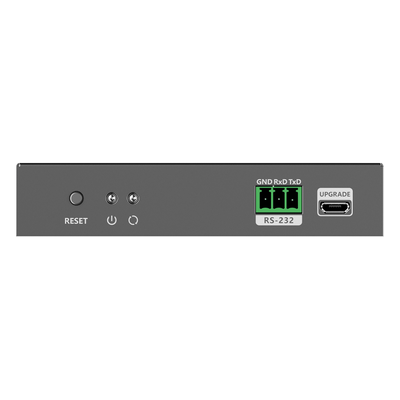 Receptor HDMI IP / 4K UHD @60Hz / 18 Gbps / Cat 6/6a/7 hasta 120 m (393.7 ft) / HDCP 2.2 / IR 20-60 kHz