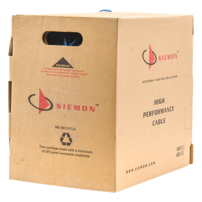 Bobina de Cable UTP / Cat6 / 23 AWG / 4 Pares / CMR / 305 m (1000 pies) / Reelex