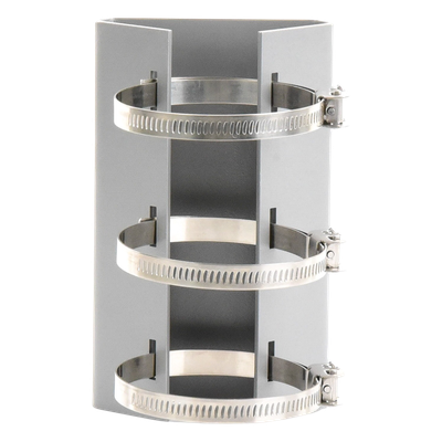 Montaje de Poste para PTZ / Acero Inoxidable / Ajustable 67-127 mm / 7.64 in / 1 kg