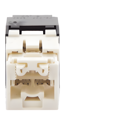 Jack RJ45 / Cat 6 / Mini-Com TG / Sin herramienta de impacto / 8P8C / Negro