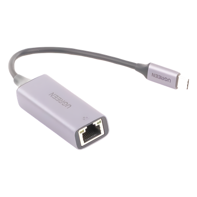 Adaptador de Red / USB-C 3.1 a RJ45 / 5 Gbps / 10/100/1000 Mbps / Thunderbolt 3 / Cable 10 cm (0.33 ft)