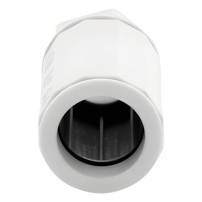 Conector de Tubería Rígida a Caja / PVC Auto-extinguible / 20 mm / IP65 / -24 a 60°C / Libre de Halógenos