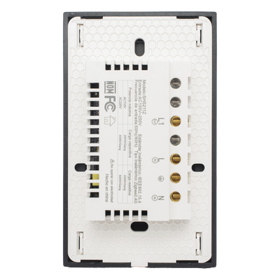 Apagador Inteligente / ZigBee / 1 Cuadrilla / 800 W / 100V-250V / Diseño Compacto 120 mm