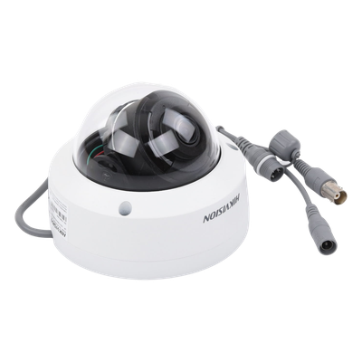 Cámara Domo TURBOHD / 2 Megapixel / IR EXIR 30 m (98.4 ft) / WDR 120 dB / IK10 / IP67 / 4 Tecnologías / Ultra Baja Iluminación