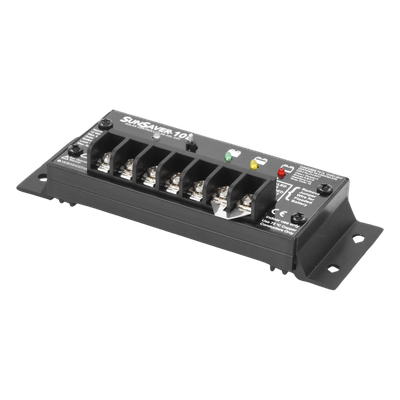 Controlador de Carga Solar PWM / 10 A / 12 VCC / Encapsulado Epóxico / Clase 1 Div 2 / Compensación de Temperatura