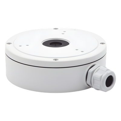 Caja de Conexiones de Exterior / Aluminio / IP66 / Eyeball y Turret / 157 x 185 x 51.5 mm