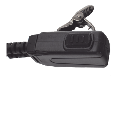 Micrófono-Audífono de Tubo Acústico / Grado Médico / PTT de Alta Resistencia / Cable Reforzado con Kevlar / Compatible con Radios KENWOOD y TXPRO