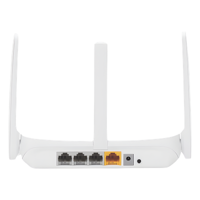 Router Inalámbrico N / Wi-Fi 2.4 GHz 300 Mbps / 4 Modos de Operación / 3 Antenas 5 dBi / 1 WAN + 3 LAN 10/100 Mbps / IPv6 e IPTV