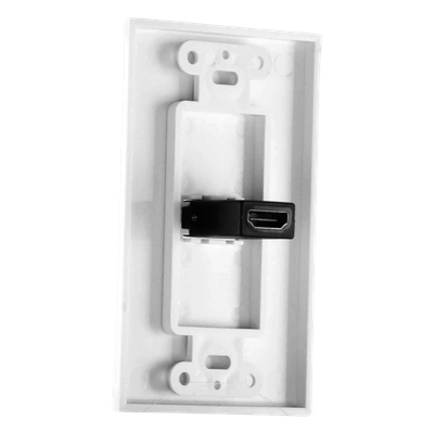 Placa de Pared / 1 Puerto HDMI Hembra-Hembra / Montaje Vertical / 70 x 115 mm / 2.75' x 4.52'