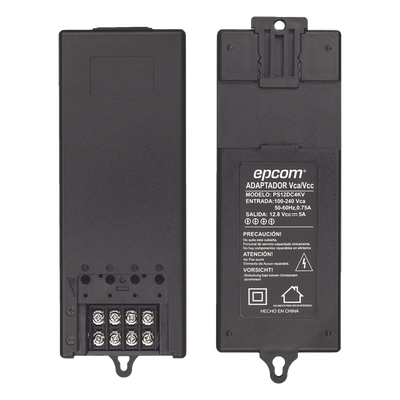 Fuente de Poder DC / 12 V @ 5A / 4 Canales / Filtro de Ruido para Video 4K / Protección PTC / Entrada 110-240V CA