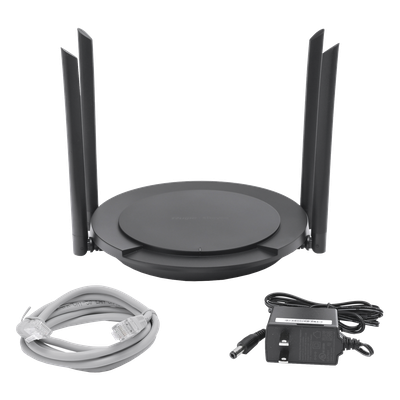 Router Inalámbrico Wi-Fi 4 / 300 Mbps / 4 Antenas 5 dBi / 16 Usuarios Concurrentes / Cloud Gratuito / WISP