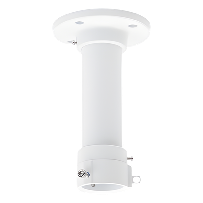 Montaje de Techo / Tubo 20 cm / Aluminio / Blanco / 116.5 x 200 mm / 0.66 lb