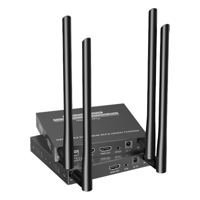 Extensor HDMI Inalámbrico / 4K@60Hz / Transmisión 50 m (164 ft) / Banda 5 GHz / Transferencia IR / Emparejamiento SSID