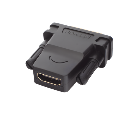 Adaptador DVI Macho a HDMI Hembra / 1080p@60Hz / Conectores Chapados en Oro / 3.28 pies