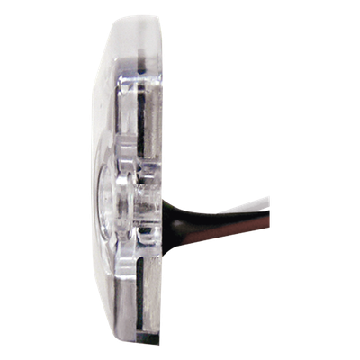 Luz Auxiliar LED / 6 LED / Ámbar / Multivoltaje 12~24 VCD / IP68 / SAE Clase 1 / Perfil Ultra Bajo